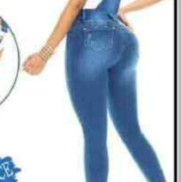 ❤️ Pitbull Authentic Colombian Butt Lifter Overall Jeans. - Picture 4 of 10